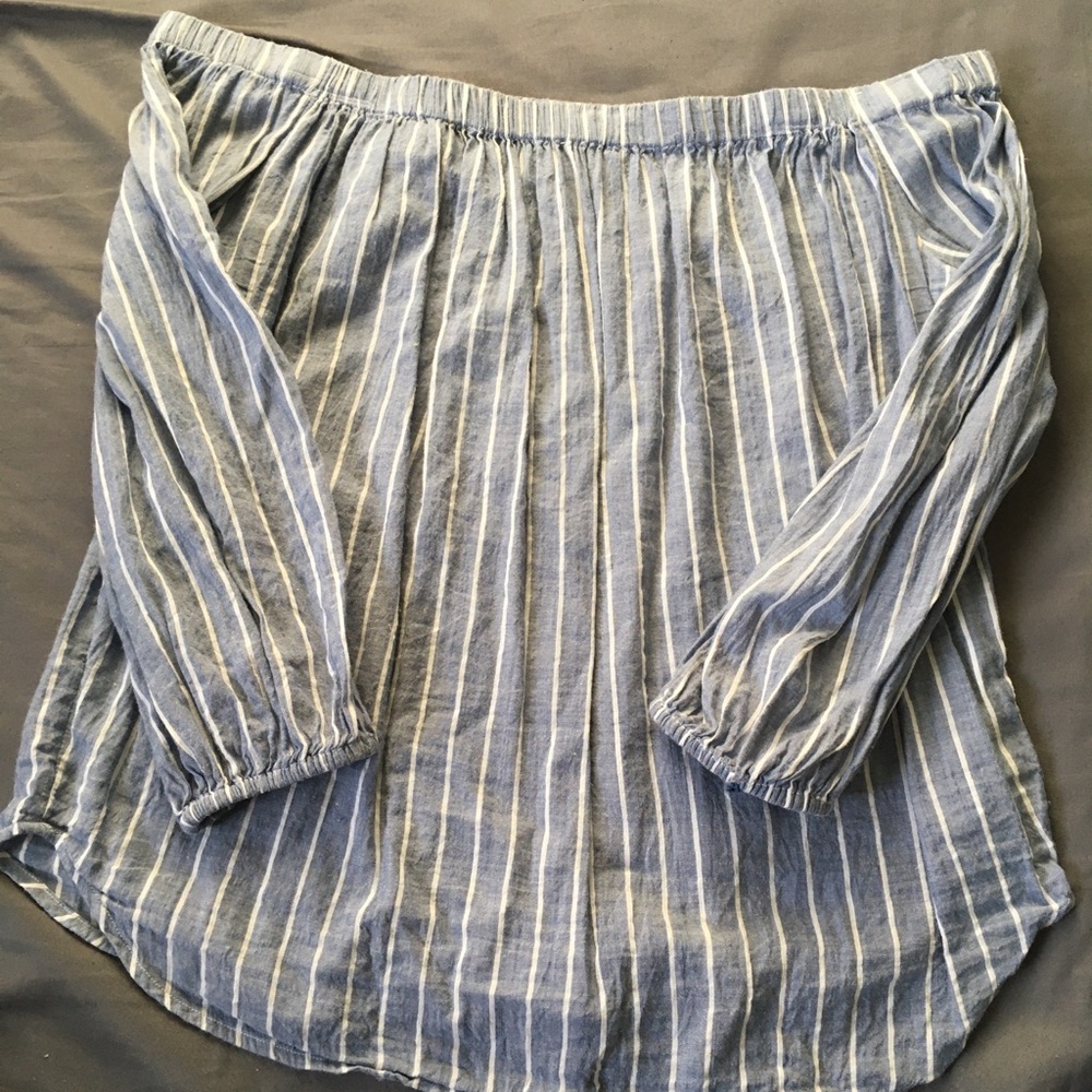 off the shoulder blouse